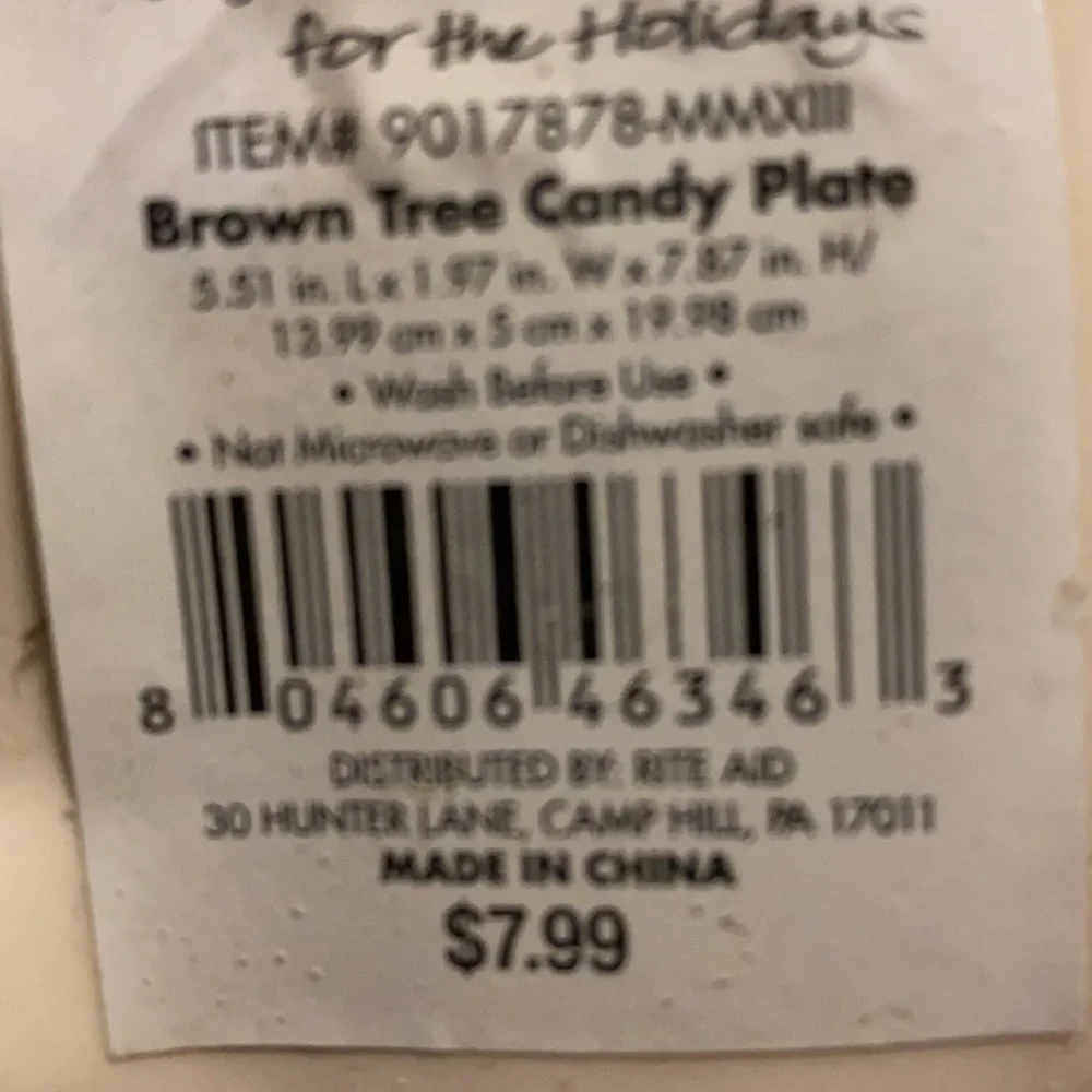 3/$20.  BEAUTIFUL Christmas Candy Dish Bundle - Picture 8 of 8
